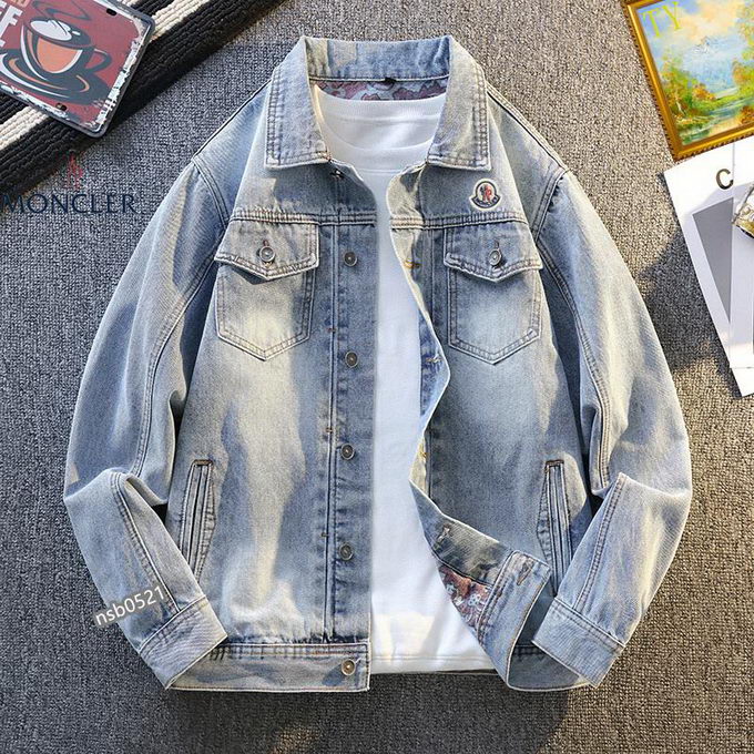 Moncler Denim Jacket Mens ID:20250918-119